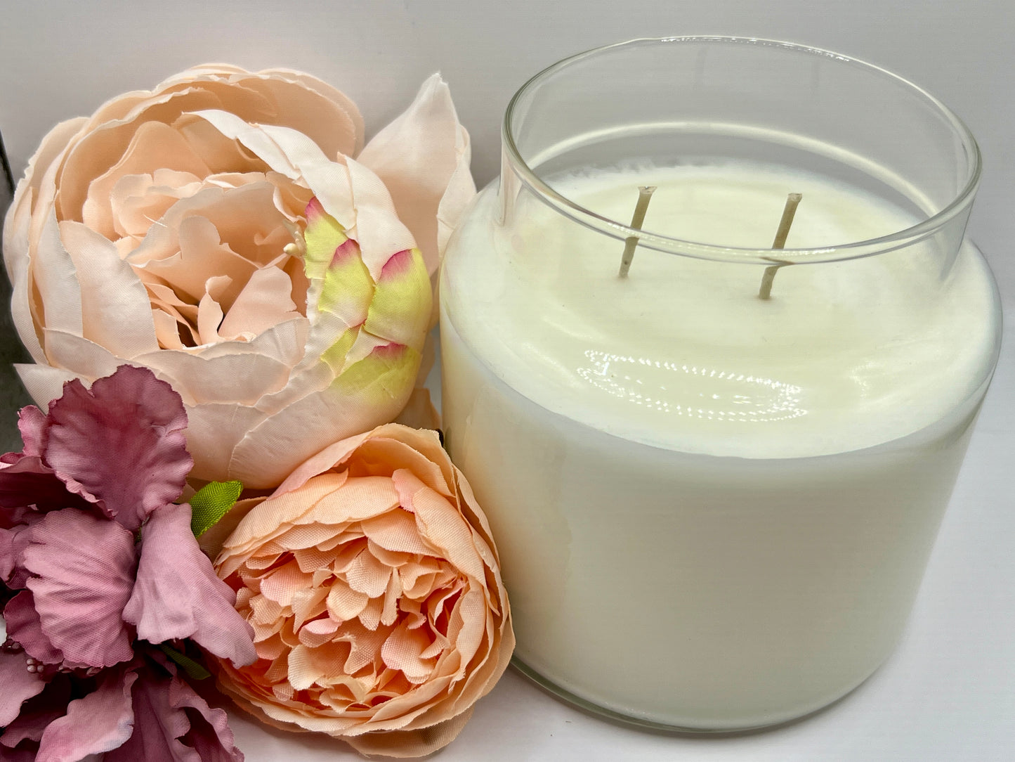 Farmhouse Rose Candle