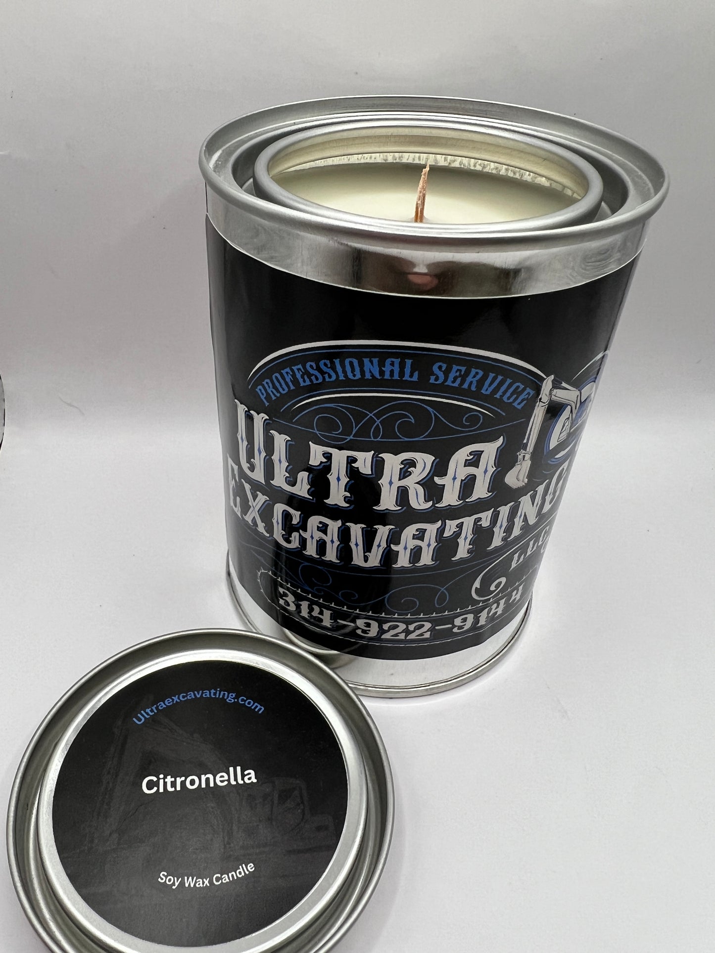 Citronella Wood Wick Candle