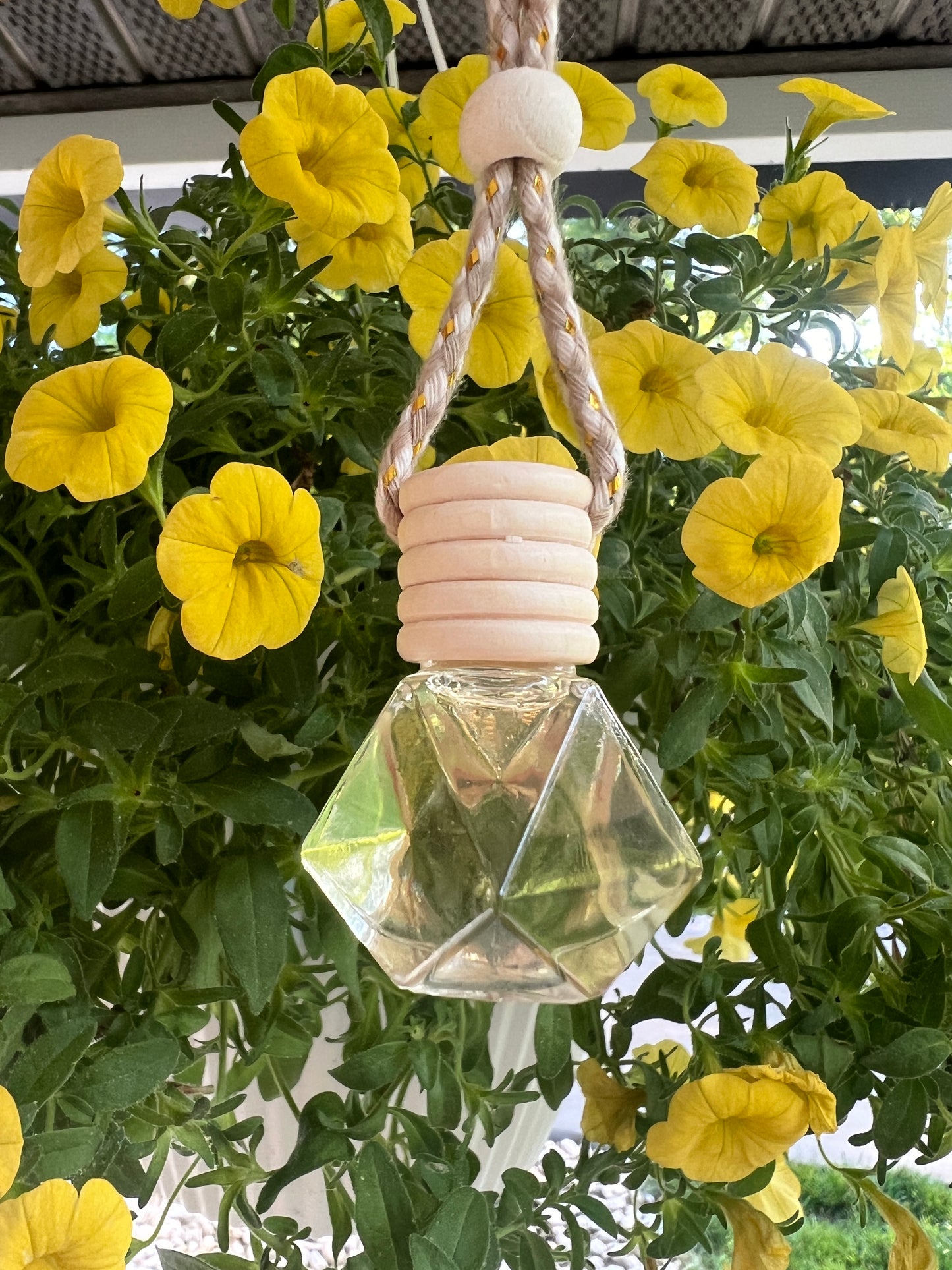 Farmhouse Rose Car Diffuser